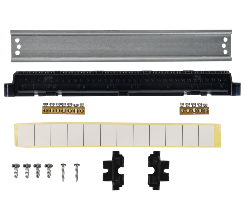 Корпус пластиковый ЩРН-П-12 IP41 черн. прозр. дверь TEKFOR IEK TF5-KP12-N-12-41-K01-K03