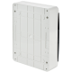Корпус пластиковый ЩРН-П-24 IP41 черн. прозр. дверь TEKFOR IEK TF5-KP12-N-24-41-K01-K03