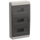 Корпус пластиковый ЩРН-П-36 IP41 черн. прозр. дверь TEKFOR IEK TF5-KP12-N-36-41-K01-K03