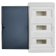 Корпус пластиковый ЩРН-П-36 IP41 черн. прозр. дверь TEKFOR IEK TF5-KP12-N-36-41-K01-K03