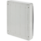 Корпус пластиковый ЩРН-П-54 IP41 черн. прозр. дверь TEKFOR IEK TF5-KP12-N-54-41-K01-K03