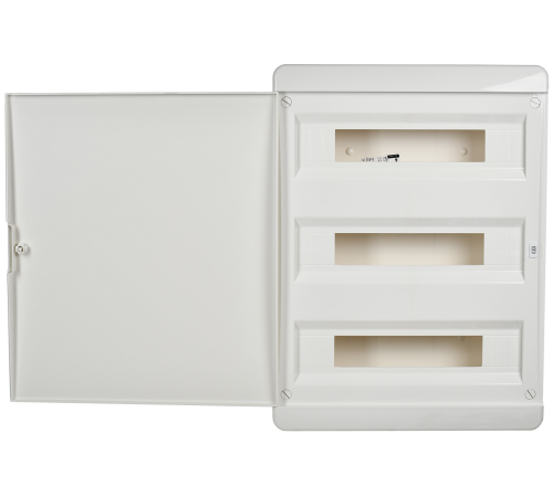 Корпус пластиковый ЩРН-П-54 IP41 бел. дверь TEKFOR IEK TF5-KP13-N-54-41-K01-K01