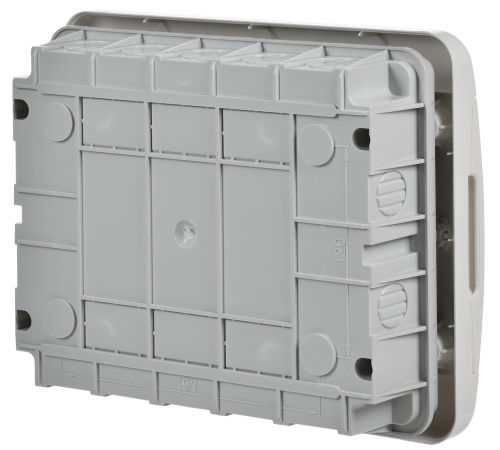 Корпус пластиковый ЩРВ-П-12 IP41 бел. дверь TEKFOR IEK TF5-KP13-V-12-41-K01-K01