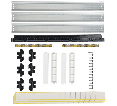Корпус пластиковый ЩРВ-П-54 IP41 бел. дверь TEKFOR IEK TF5-KP13-V-54-41-K01-K01