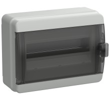 Корпус пластиковый КМПн-12 IP65 черн. прозр. дверь TEKFOR IEK TF5-KP72-N-12-65-K03-K02