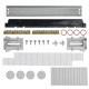 Корпус пластиковый КМПн-18 IP65 черн. прозр. дверь TEKFOR IEK TF5-KP72-N-18-65-K03-K02