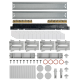 Корпус пластиковый КМПн-24 IP65 черн. прозр. дверь TEKFOR IEK TF5-KP72-N-24-65-K03-K02
