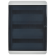 Корпус пластиковый КМПн-54 IP65 черн. прозр. дверь TEKFOR IEK TF5-KP72-N-54-65-K03-K02