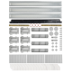 Корпус пластиковый КМПн-54 IP65 черн. прозр. дверь TEKFOR IEK TF5-KP72-N-54-65-K03-K02