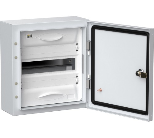 Корпус металлический IEK TITAN 5 ЩРн-12 (1х12) 335х310х140 IP54 белый IEK