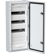 Корпус металлический ЩРн-48 (1х48) 710х310х140 IP54 бел. (одна дверь) TITAN 5 IEK TI5-50-N-048-54
