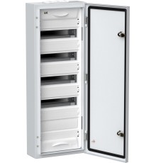 Корпус металлический ЩРн-60 (1х60) 835х310х140 IP54 бел. (одна дверь) TITAN 5 IEK TI5-50-N-060-54