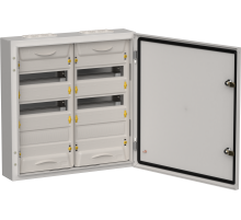 TITAN 5 Корпус металлический ЩРн-72 (2х36) 585х570х140 IP54 сер IEK