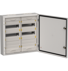 TITAN 5 Корпус металлический ЩРн-72 (2х36) 585х570х140 IP54 сер IEK