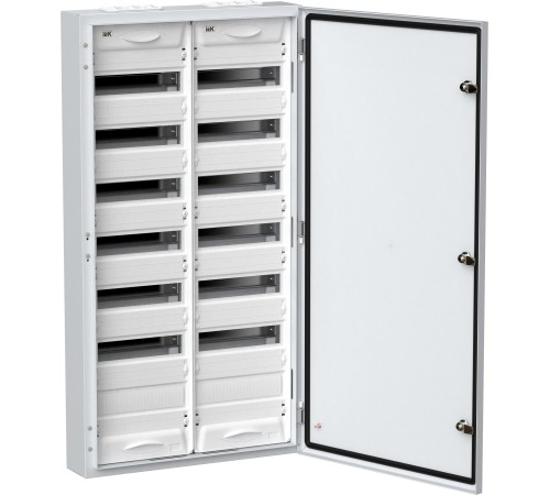 Корпус металлический IEK TITAN 5 ЩРн-168 (2х84) 1085х570х140 IP54 белый IEK