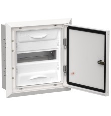 Корпус металлический IEK TITAN 5 ЩРв-12 (1х12) 380х365х130мм IP31 белый (одна дверь) IEK