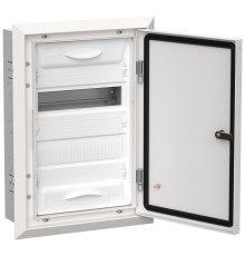 Корпус металлический IEK TITAN 5 ЩРв-24 (1х24) 505х365х130мм IP31 белый (одна дверь) IEK