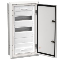Корпус металлический IEK TITAN 5 ЩРв-36 (1х36) 630х365х130мм IP31 белый (одна дверь) IEK