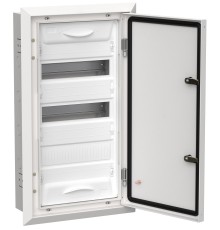 Корпус металлический IEK TITAN 5 ЩРв-36 (1х36) 630х365х130мм IP31 белый (одна дверь) IEK