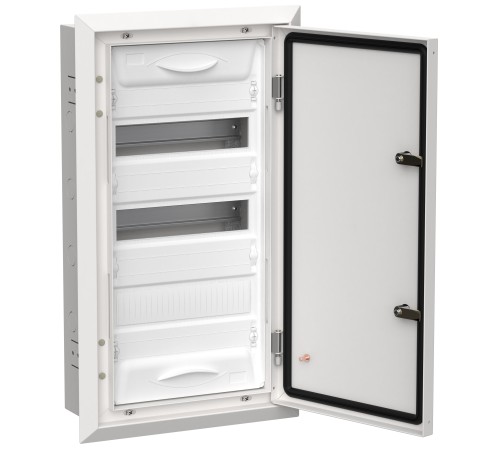 Корпус металлический IEK TITAN 5 ЩРв-36 (1х36) 630х365х130мм IP31 белый (одна дверь) IEK