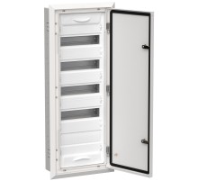 Корпус металлический IEK TITAN 5 ЩРв-60 (1х60) 880х365х130мм IP31 белый (одна дверь) IEK