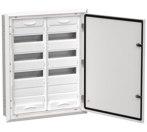Корпус металлический IEK TITAN 5 ЩРв-96 (2х48) 755х625х130мм IP31 белый (одна дверь) IEK
