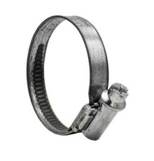 Хомут червячный 25-40/9 W1 оцинкованная сталь 1Л 25-40-7 ГОСТ 28191-89