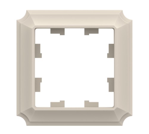 ATLASDESIGN ANTIQUE 1-постовая рамка, БЕЖЕВЫЙ ATLASDESIGN ANTIQUE 1-постовая рамка, БЕЖЕВЫЙ