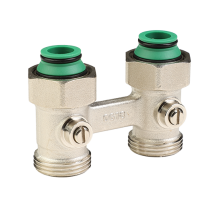 Узел нижнего подключения с шаровым затвором прямой 3/4'х3/4'