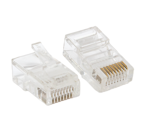 Коннектор RJ45 (8P8C) кат.5E неэкранир. TERACOM универс. (уп.10шт) EKF TRC-PLUG-5EUTP-10 Коннектор RJ45 (8P8C) кат.5E неэкранир. TERACOM универс. (уп.10шт) EKF TRC-PLUG-5EUTP-10