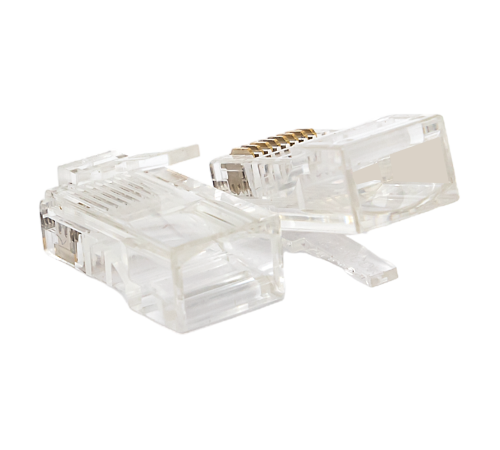 Коннектор RJ45 (8P8C) кат.5E неэкранир. TERACOM универс. (уп.10шт) EKF TRC-PLUG-5EUTP-10 Коннектор RJ45 (8P8C) кат.5E неэкранир. TERACOM универс. (уп.10шт) EKF TRC-PLUG-5EUTP-10