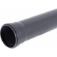 Труба канализационная 40x2000 мм, толщина 1.8, PP однораструбная, серая
