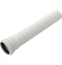 Труба канализационная 32x1000 мм НТЕМw однораструбная, белая