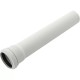 Труба канализационная 32x1000 мм НТЕМw однораструбная, белая