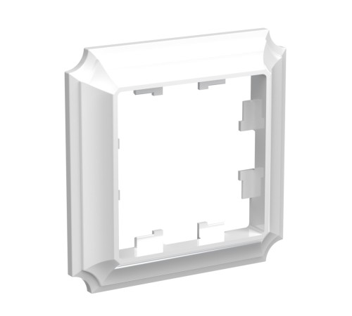 ATLASDESIGN ANTIQUE 1-постовая рамка, БЕЛЫЙ ATLASDESIGN ANTIQUE 1-постовая рамка, БЕЛЫЙ
