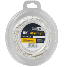 Трубка термоусадочная ТТУ нг-LS 2/1 белая (2м/упак) IEK