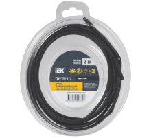 Трубка термоусадочная ТТУ нг-LS 2/1 черная (2м/упак) IEK