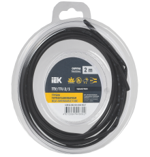 Трубка термоусадочная ТТУ нг-LS 2/1 черная (2м/упак) IEK