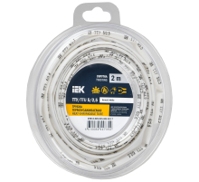 Трубка термоусадочная ТТУ нг-LS 5/2,5 белая (2м/упак) IEK