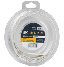 Трубка термоусадочная ТТУ нг-LS 10/5 белая (2м/упак) IEK