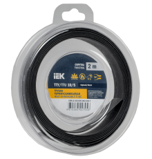 Трубка термоусадочная ТТУ нг-LS 10/5 черная (2м/упак) IEK