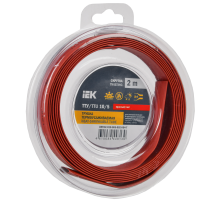 Трубка термоусадочная ТТУ нг-LS 10/5 красная (2м/упак) IEK