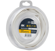 Трубка термоусадочная ТТУ нг-LS 12/6 белая (2м/упак) IEK