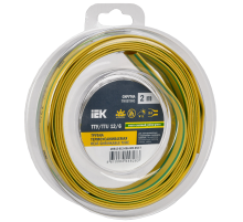 Трубка термоусадочная ТТУ нг-LS 12/6 желтая (2м/упак) IEK