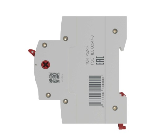 Выключатель нагрузки однополюсный 63A MSD-1P63