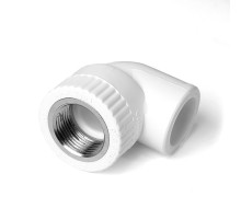 Угольник 32x1'ВР комбинированный, полипропиленовый, белый