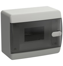 Корпус пластиковый ЩРН-П-6 IP41 черн. прозр. дверь UNION Compact IEK UIC-KP12-N-06-41-K01