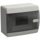 Корпус пластиковый ЩРН-П-6 IP41 черн. прозр. дверь UNION Compact IEK UIC-KP12-N-06-41-K01