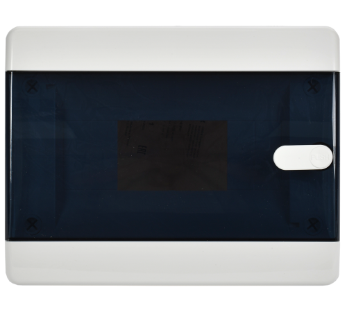 Корпус пластиковый ЩРН-П-8 IP41 черн. прозр. дверь UNION Compact IEK UIC-KP12-N-08-41-K01