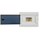 Корпус пластиковый ЩРН-П-8 IP41 черн. прозр. дверь UNION Compact IEK UIC-KP12-N-08-41-K01